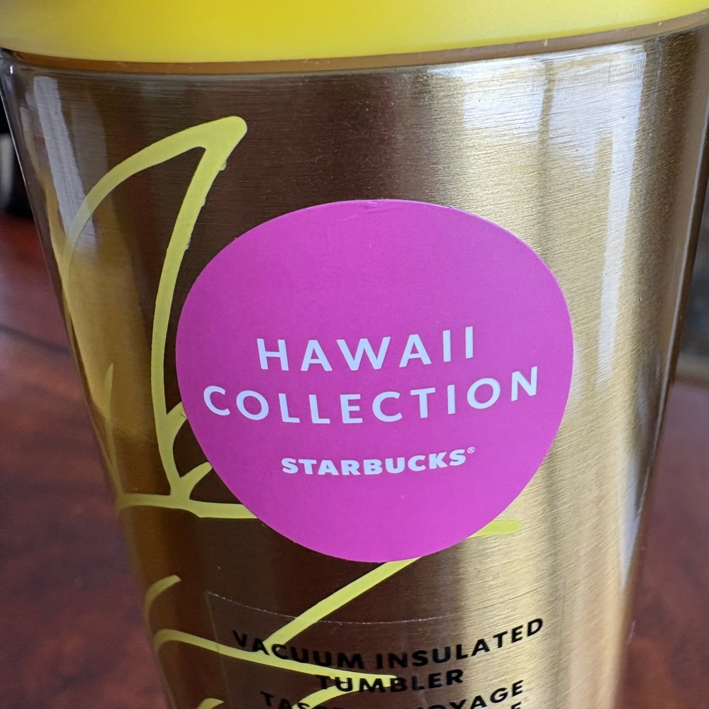 Hawaii Starbucks vacuum insulated tumbler - Picture 6 of 7